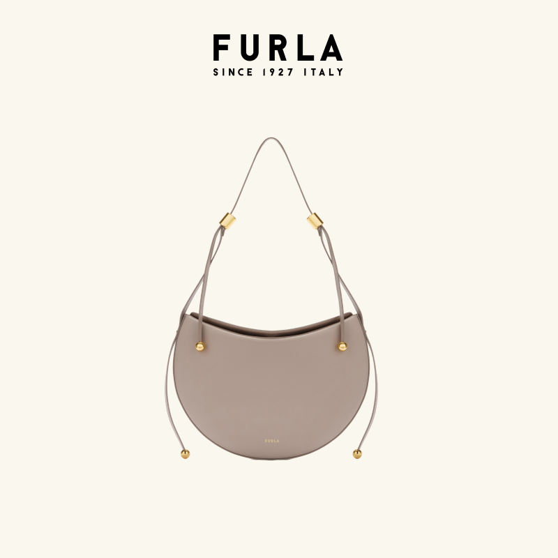 【早春新品】FURLA芙拉MOONSTONE牛皮中号女士单肩包腋下包,箱包皮具/热销女包/男包,通用款女包,淘宝优惠券,粉丝福利购,淘宝优惠卷