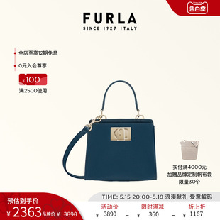 FURLA芙拉1927皮革牛皮迷你女士手提包 520礼物