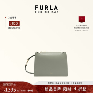 FURLA芙拉NUVOLA牛皮小号女士百搭大气单肩斜挎包 甄选礼遇