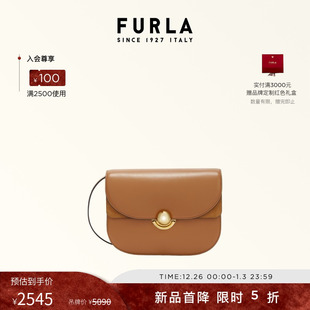 FURLA芙拉SFERA牛皮小号女士休闲通勤单肩包斜挎包 甄选礼遇