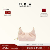 情人节礼物 FURLA芙拉DELIA羊皮迷你女士斜挎包手提包手拿包