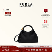 情人节礼物 FURLA芙拉PLANETA牛皮小号女士手提包HOBO包流浪包