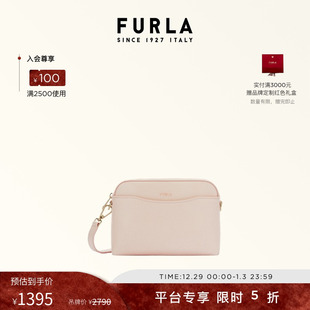 FURLA芙拉GEA牛皮迷你包包女士百搭休闲单肩斜挎包 新年礼物
