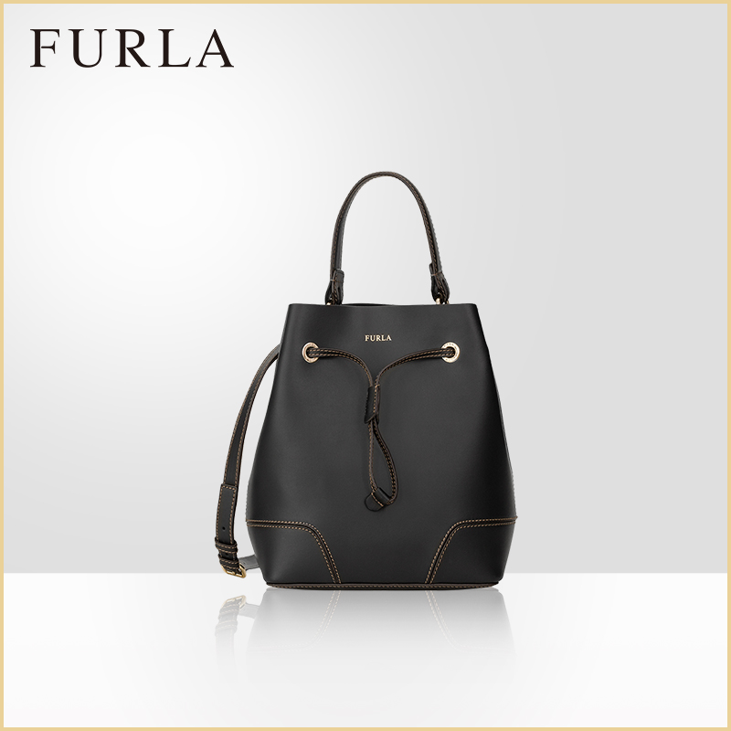 FURLA/ܽÀSTACYϵÁÐпîºÚɫСºÅÊÖ±³ÌáˮͰ°ü