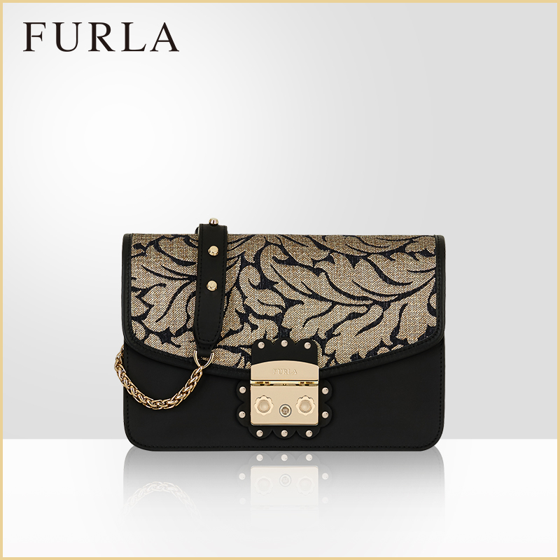FURLA/ܽÀMETROPOLISСºÅµ¥¼ç°ü »¨»Ü´ÌÐå