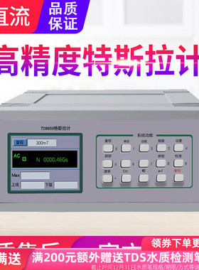 高精度3000mT报警高斯计台式特斯拉计表磁仪磁场强度测试仪TD8650