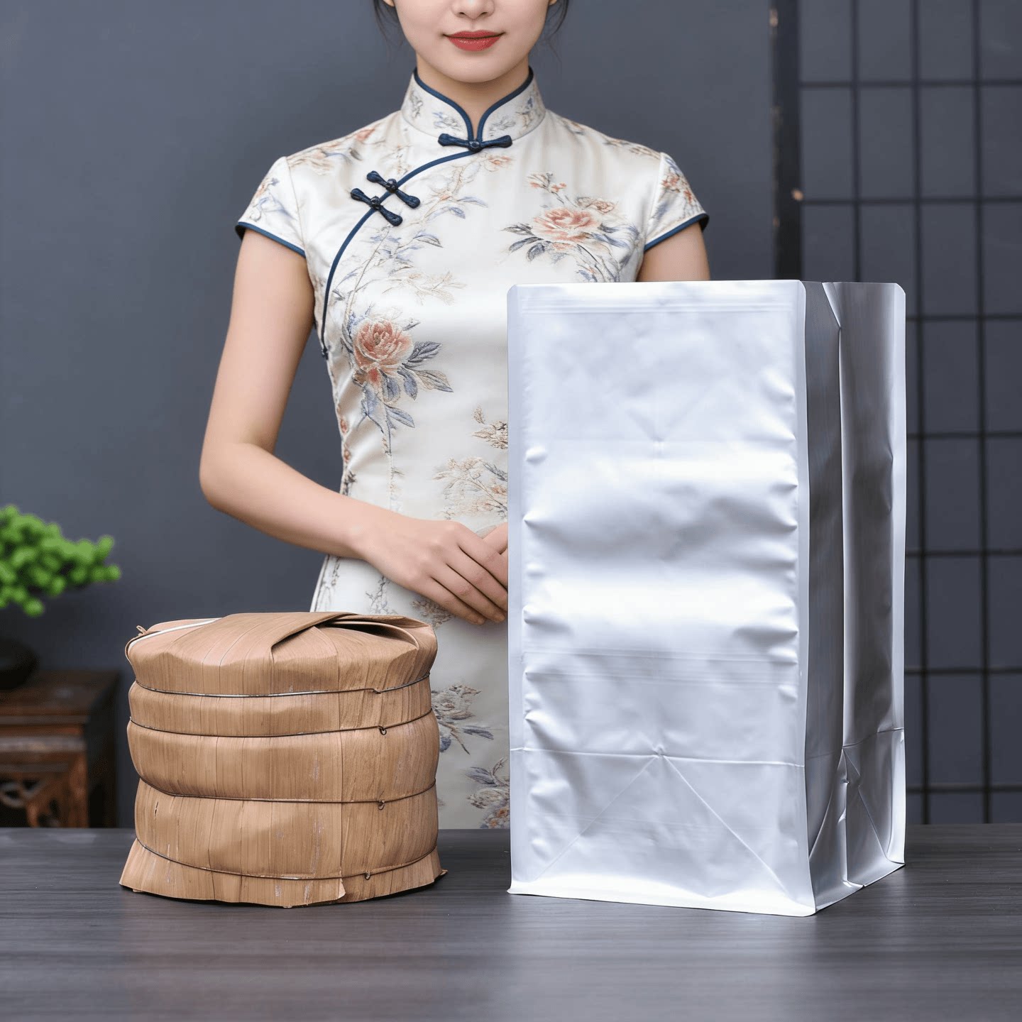 普洱茶饼纯铝箔防潮密封袋