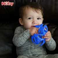 Nuby Nubian Variety Magic Ball Baby Răng Baby Hand Ball Full Silicone Molar Buckle Toy Ball - Gutta-percha / Toothbrsuh / Kem đánh răng kem đánh răng trẻ em nuốt được