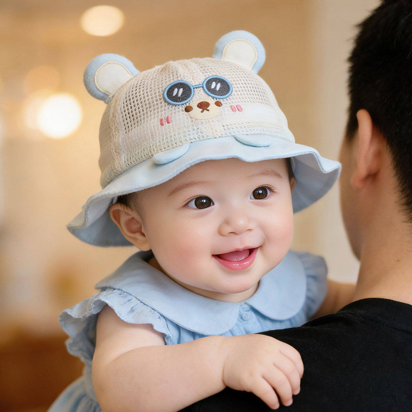 【网面可选】婴儿防晒遮阳帽