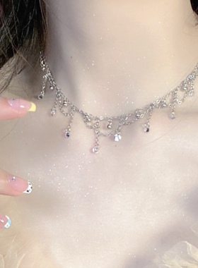 女温柔浪漫法式精致项链