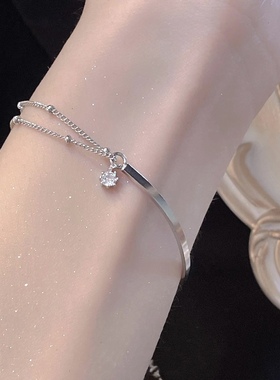 微镶锆石简约百搭手链