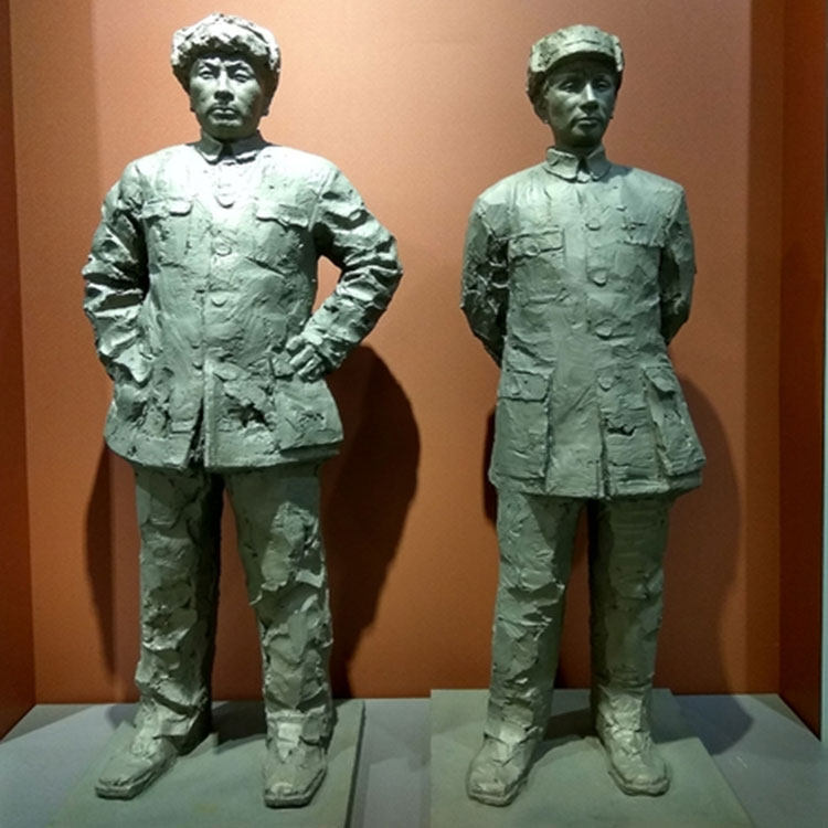 定制粟裕陈庚谭政张云王树声雕塑