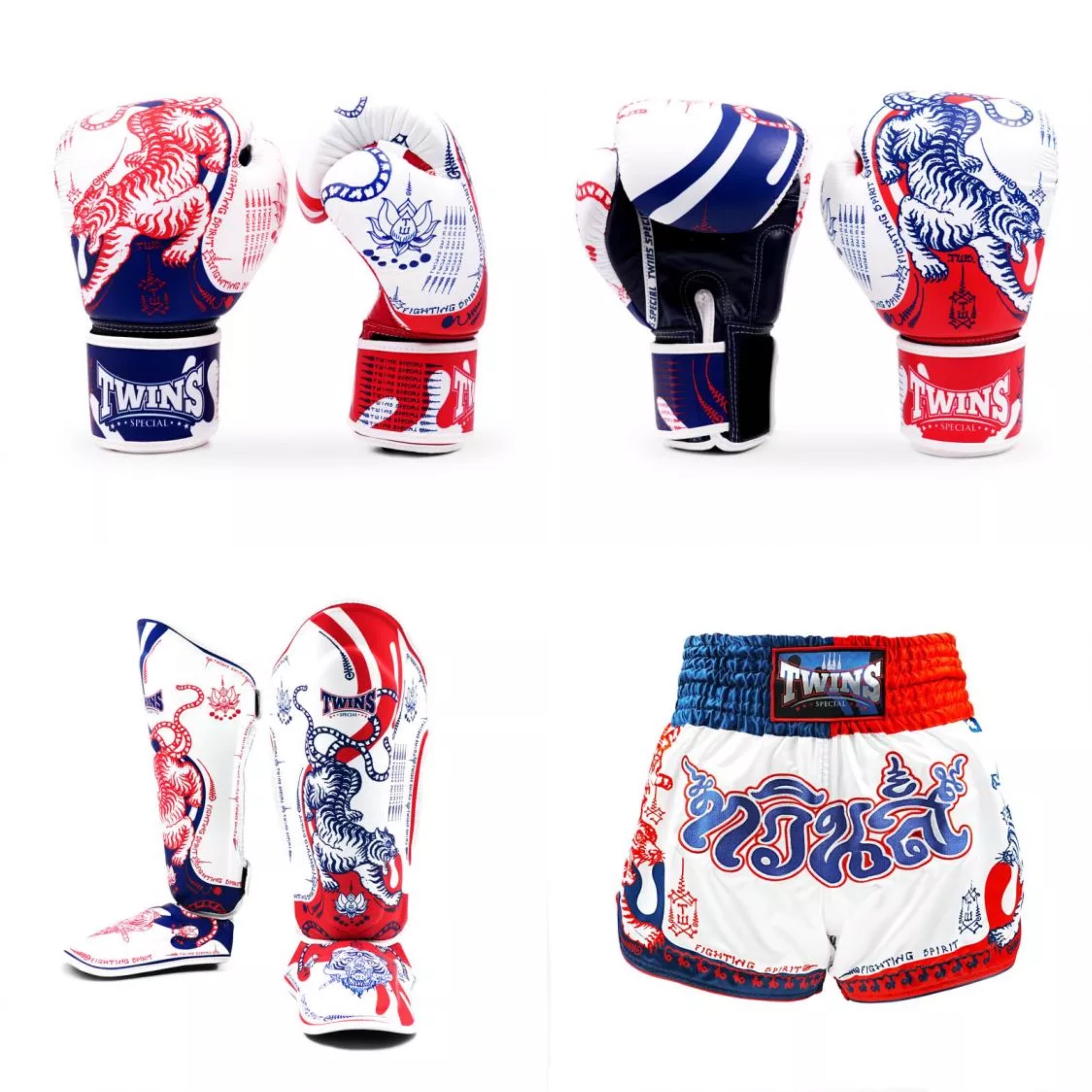 Twins拳击手套泰拳散打搏击拳套训练沙袋成人男女健身衣训练