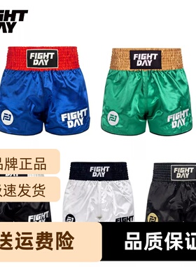 FIGHTDAY泰拳短裤搏击运动裤拳击散打格斗裤训练专业男女比赛裤