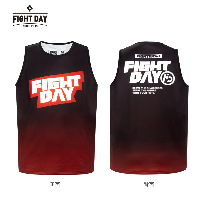 FIGHTDAY背心运动泰拳无拳击服