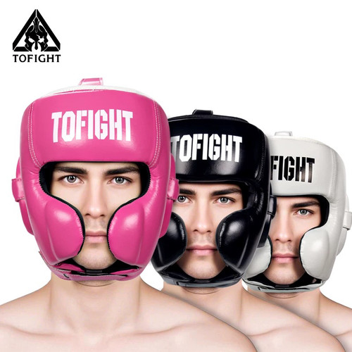 TOFIGHT成人拳击护头散打搏击护头盔儿童护具拳击头套