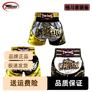 泰国twins泰拳裤龙纹裤专业训练短裤搏击职业拳击散打短裤格斗