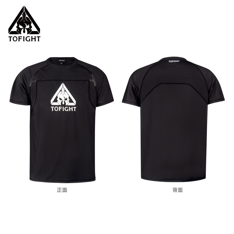 TOFIGHT拳击速干t圆领短拳击服