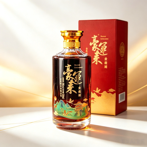 豪运来高端精制黄精酒礼盒长辈礼品男士阳刚能量酒38度500ml