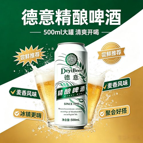 德意小麦精酿啤酒德式小麦