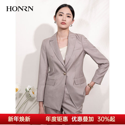 HONRN/红人修身显瘦西服西装外套