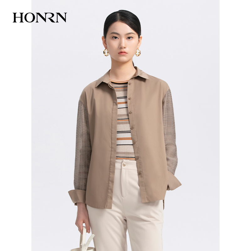 HONRN/红人长袖衬衫上衣