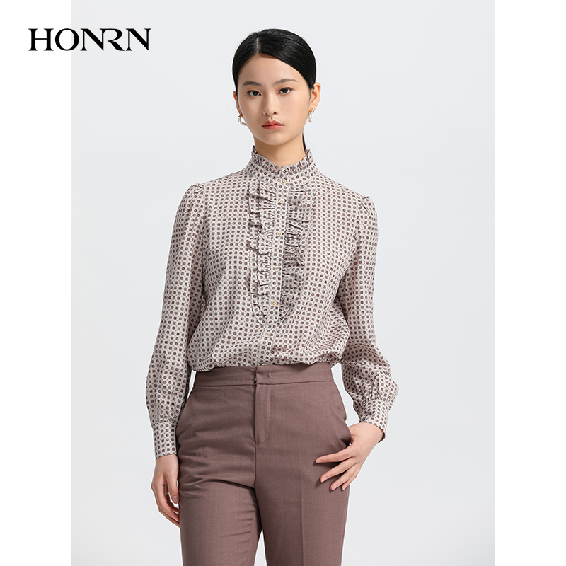 HONRN/红人长袖衬衫上衣
