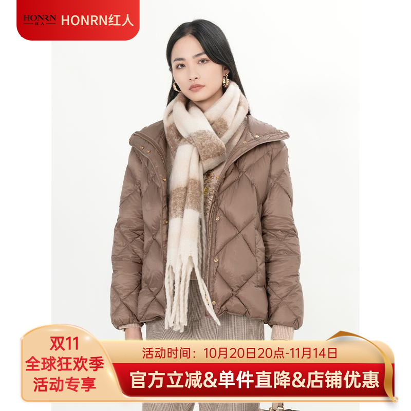 HONRN/红人短款羽绒服外套