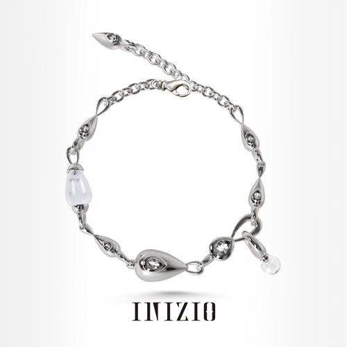 INIZIO 若水水滴手链女原创设计个性设计感水滴重工新款时尚手饰