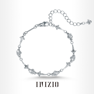 INIZIO 圣百合系列荆棘手链白水晶女小众原创设计感精致新品礼物