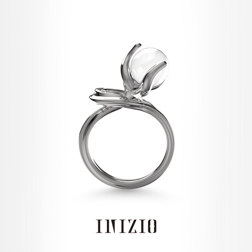 INIZIO无限联结戒指白水晶指环