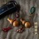 饰中式 国风桃木葫芦钥匙扣挂件2026新款 创意包挂饰汽车钥匙装 男女