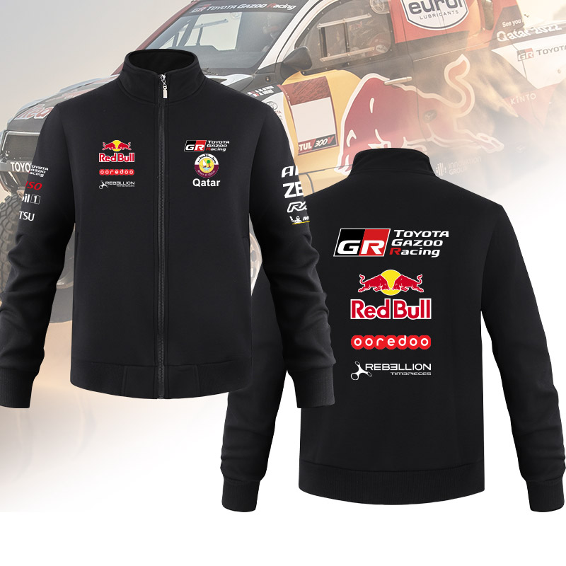 定制丰田GR越野性能拉力赛立领运动户外赛车服卫衣男士机车服外套