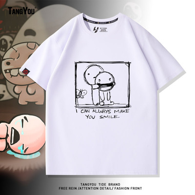 趣味短袖The Binding of Isaac以撒的结合游戏周边T恤男纯棉半袖