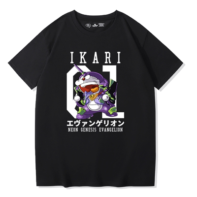 哆啦A梦机器猫联名福音战士