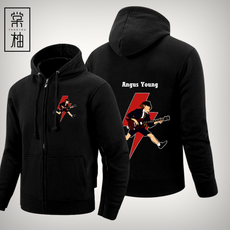 摇滚外套音乐欧美时尚加绒卫衣