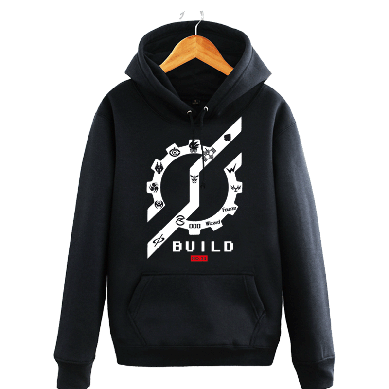 假面骑士build卫衣w男动漫周边