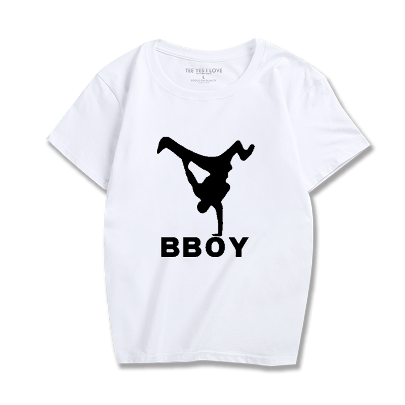 bboy街舞嘻哈音乐短袖街头时尚电音T恤休闲男女时尚宽松打底衫