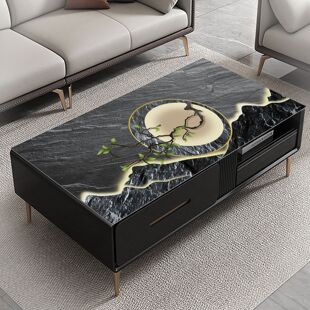 客厅茶几桌布防水防油免洗pvc桌面防烫保护垫餐桌垫轻奢高级感