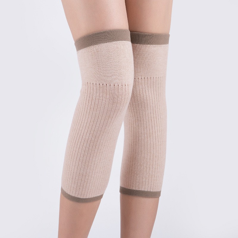 护膝保暖老寒腿男女士羊毛长款夏空调防薄款加绒无痕短运动HB05
