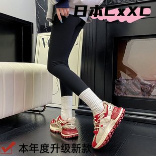 女款 厚底女鞋 休闲运动阿甘鞋 新款 小个子增高炸街老爹YY41 2024秋季