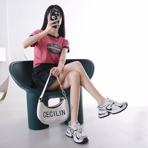 ins韩版新款老爹鞋女2026春季学生运动跑步鞋休闲鞋厚底增高SS51