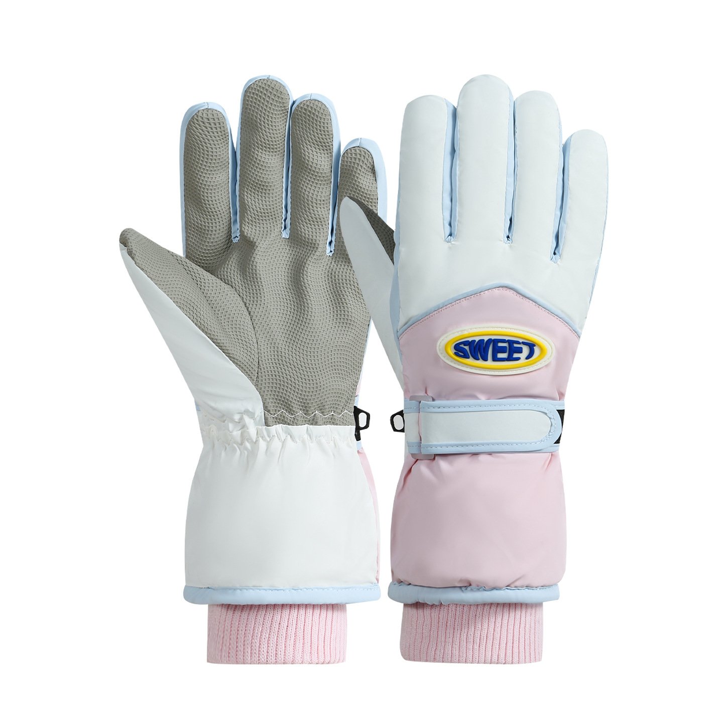 滑雪手套女冬季加绒加厚保暖棉防寒防风防水可触屏摩托车骑行SD71