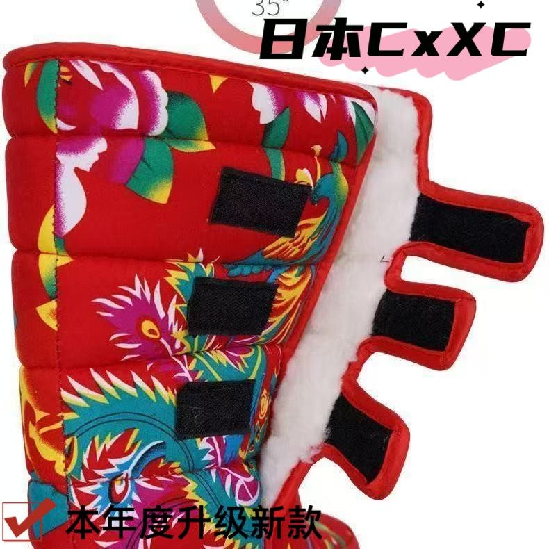 冬季新款东北棉靴民族风棉鞋旅游户外旅游雪地棉YY22