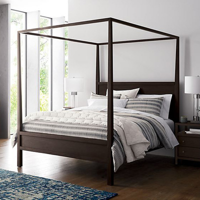 美式2人松木新款实木床