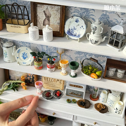 糖小条娃用手作食玩微缩模型