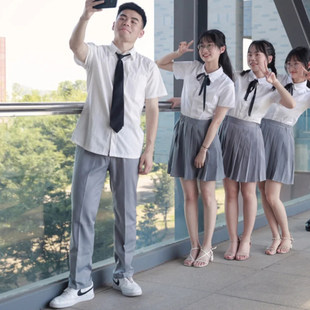 2026新款小学生合唱团演出服校服初高中学生班服毕业诗歌朗诵服装
