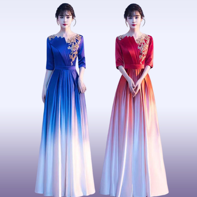 新款大合唱团演出服合唱团表演服