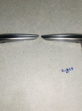 BMW宝马5系G30底盘M550i柿灰色全新原厂正品前杠獠牙套件