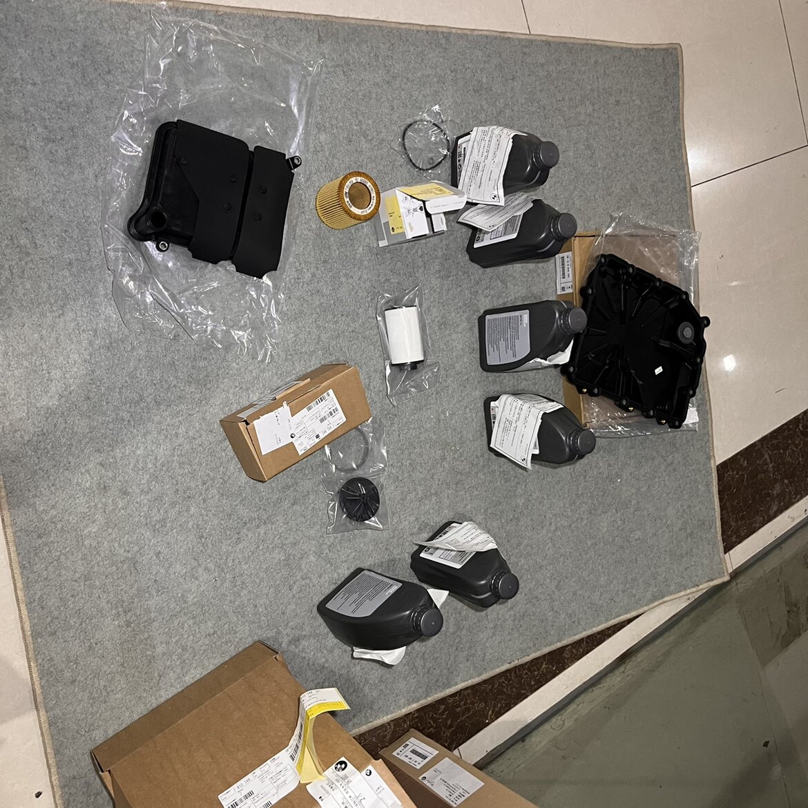 双离合器变速箱宝马原厂变速箱油图片